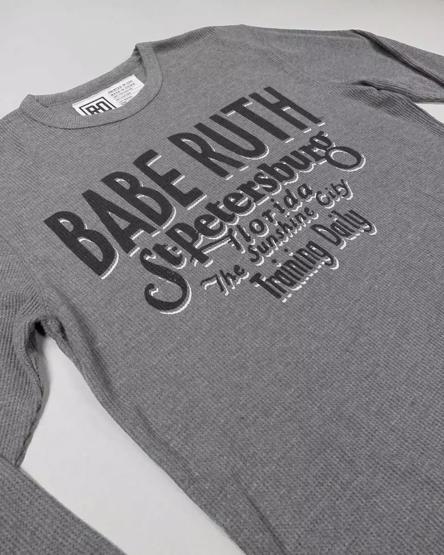 SPORT AND ICON Babe Ruth St. Petersburg Long Sleeve 7 SPORT AND ICON Babe Ruth St. Petersburg Long Sleeve