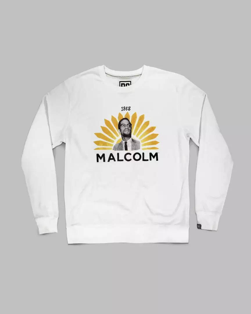 BHT - Malcolm X 1965 Sweatshirt SPORT AND ICON 9 BHT - Malcolm X 1965 Sweatshirt SPORT AND ICON