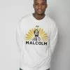 BHT - Malcolm X 1965 Sweatshirt SPORT AND ICON 1 BHT - Malcolm X 1965 Sweatshirt SPORT AND ICON