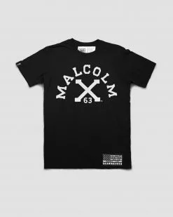 BHT - Malcolm X 63 Black Tee SPORT AND ICON