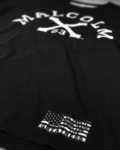 BHT - Malcolm X 63 Black Tee SPORT AND ICON