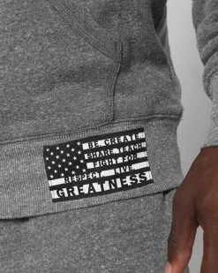 SPORT AND ICON BHT - Malcolm X Freedom Grey Pullover Hoody