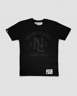 NLB BHT - NL Centennial Black On Black Tee SPORT AND ICON