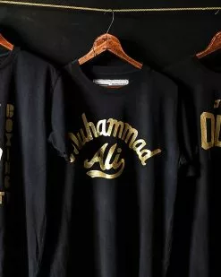 Muhammad Ali SPORT AND ICON Black Boxing Royalty - Ali Tee