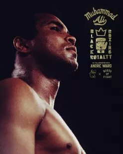Muhammad Ali SPORT AND ICON Black Boxing Royalty - Ali Tee