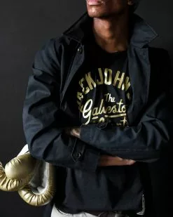 Black Boxing Royalty - Jack Johnson Tee