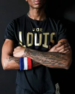 SPORT AND ICON Black Boxing Royalty - Joe Louis Tee