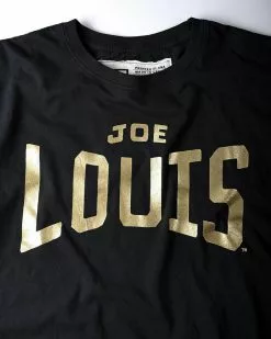 SPORT AND ICON Black Boxing Royalty - Joe Louis Tee