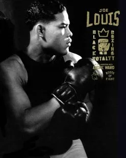 SPORT AND ICON Black Boxing Royalty - Joe Louis Tee