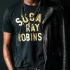SPORT AND ICON Black Boxing Royalty - Sugar Ray Robinson Tee