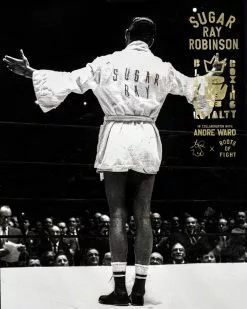 SPORT AND ICON Black Boxing Royalty - Sugar Ray Robinson Tee