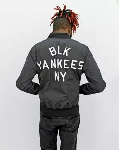 Black Yankees Stadium Jacket SPORT AND ICON