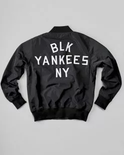 Black Yankees Stadium Jacket SPORT AND ICON
