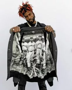 Black Yankees Stadium Jacket SPORT AND ICON