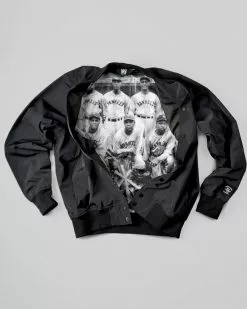 Black Yankees Stadium Jacket SPORT AND ICON