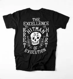 NEW ARRIVALS Bret Hart 32 Time Champ Black Tee 19 NEW ARRIVALS Bret Hart 32 Time Champ Black Tee