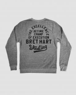 Bret Hart Excellence Of Execution Sweatshirt