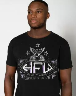 Bret Hart HFW Black Tee