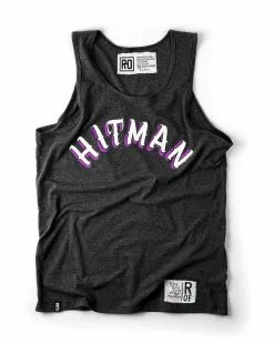 Bret Hart Hitman Black Tank