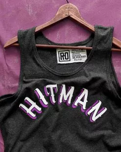 Bret Hart Hitman Black Tank