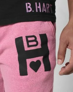 Bret Hart Pink Sweatpants SPORT AND ICON