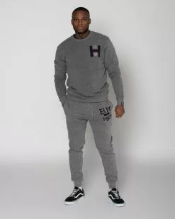 Bret Hart Wrestling Grey Sweatpants