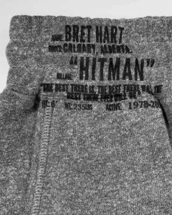 Bret Hart Wrestling Grey Sweatpants