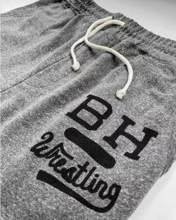 Bret Hart Wrestling Grey Sweatpants