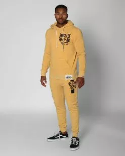 Bruce Lee 1972 Gold Pullover Hoody SPORT AND ICON