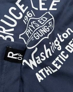 SPORT AND ICON Bruce Lee Athletic Dept. Navy Tee