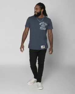 SPORT AND ICON Bruce Lee Athletic Dept. Navy Tee 18 SPORT AND ICON Bruce Lee Athletic Dept. Navy Tee
