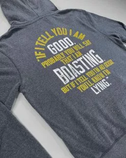 Bruce Lee Boast Quote Navy Hoody 16 Bruce Lee Boast Quote Navy Hoody