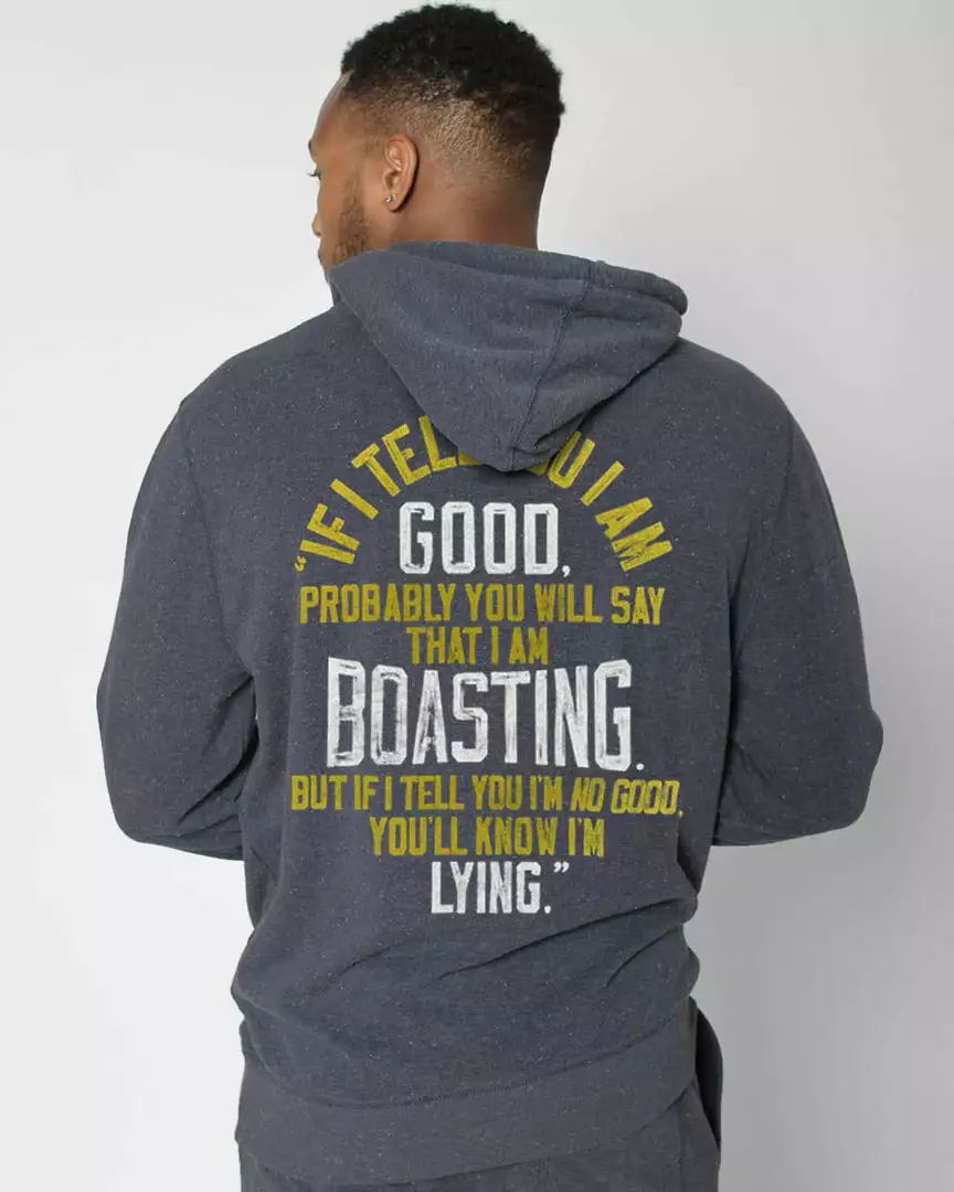 Bruce Lee Boast Quote Navy Hoody 3 Bruce Lee Boast Quote Navy Hoody