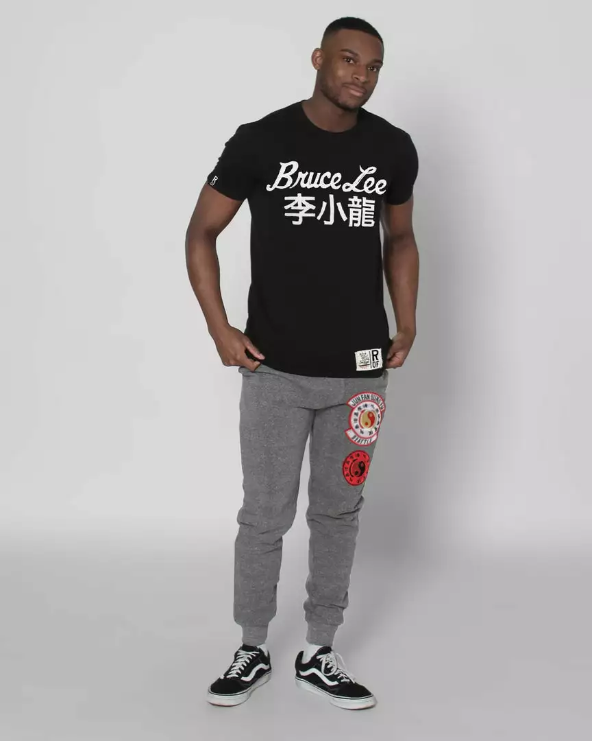 Bruce Lee Dragon Black Tee SPORT AND ICON 4 Bruce Lee Dragon Black Tee SPORT AND ICON