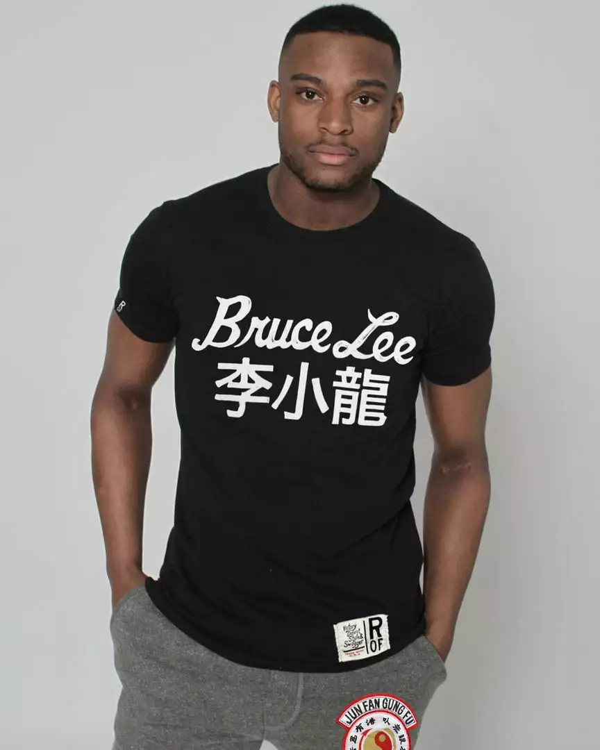 Bruce Lee Dragon Black Tee SPORT AND ICON 10 Bruce Lee Dragon Black Tee SPORT AND ICON