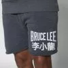 Bruce Lee Dragon Navy Shorts SPORT AND ICON 2 Bruce Lee Dragon Navy Shorts SPORT AND ICON