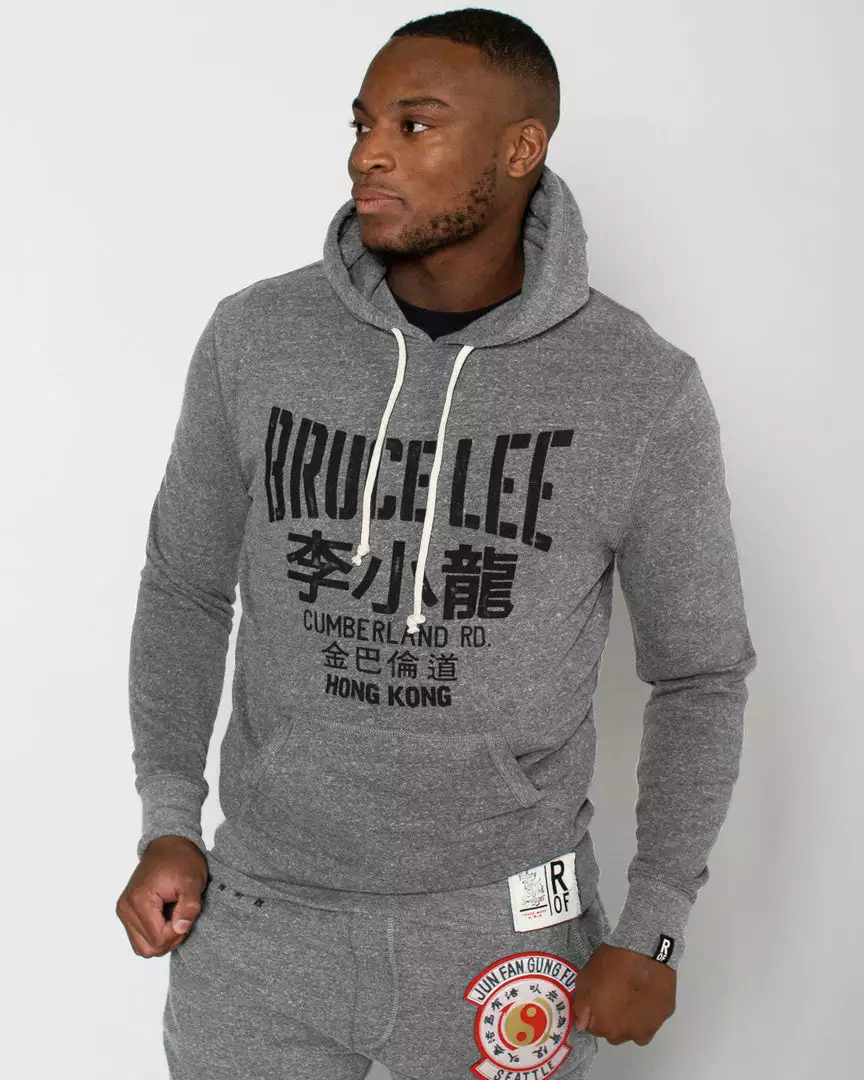 Bruce Lee Grey Pullover Hoody 3 Bruce Lee Grey Pullover Hoody