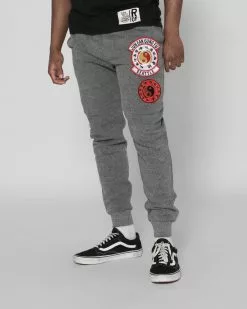 Bruce Lee JFGF Grey Sweatpants SPORT AND ICON
