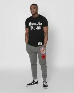 Bruce Lee JFGF Grey Sweatpants SPORT AND ICON