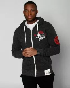 SPORT AND ICON Bruce Lee Oakland 1964 Black FZ Hoody