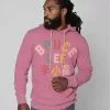 Bruce Lee Pink Pullover Hoody SPORT AND ICON