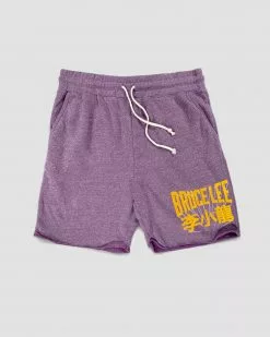 Bruce Lee Purple Shorts MARTIAL ARTS