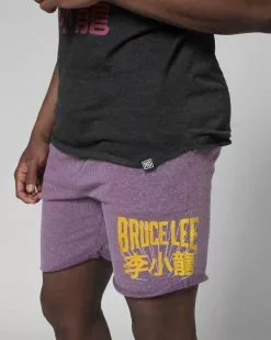 Bruce Lee Purple Shorts MARTIAL ARTS
