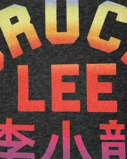 SPORT AND ICON Bruce Lee Sunset Black Tank