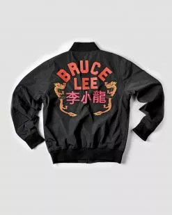 Bruce Lee Sunset Dragon Stadium Jacket Bundle