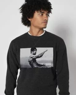 Bruce Lee Warrior Sweatshirt SPORT AND ICON