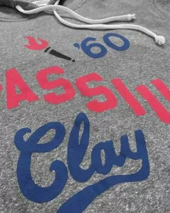 Muhammad Ali SPORT AND ICON Cassius Clay 1960 Grey Hoody