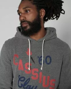 Muhammad Ali SPORT AND ICON Cassius Clay 1960 Grey Hoody