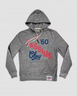 Muhammad Ali SPORT AND ICON Cassius Clay 1960 Grey Hoody