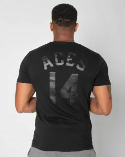 SPORT AND ICON CC Sabathia Black Aces Tee